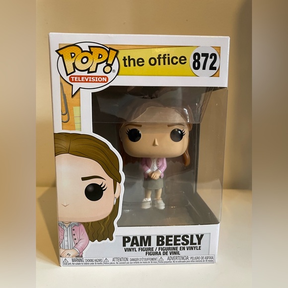 Pam Beesly The Office Funko Pop Figurine 872 Action Figure Toy Dolls - Picture 1 of 6